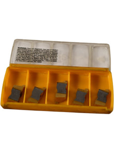 Pack of 5 NEW Kennametal DWG 347593R02 Carbide Inserts Grooving - KC730 Grade