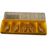 Pack of 5 NEW Kennametal VPGR331 KC850 Carbide Profiling Inserts