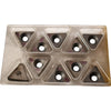 Pack of 10 NEW Kennametal SM-37 PCS10 Carbide Inserts