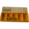 Pack of 2 NEW Kennametal TPG431 KC730 Triangle Carbide Turning Inserts