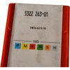 Pack of 10 NEW Sandvik 5322 263-01 Carbide Insert Shims / Seats