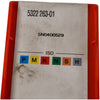 Pack of 2 NEW Sandvik 5322 263-01 Carbide Insert Shims / Seats