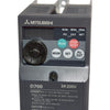 Mitsubishi FR-D720-025-NA Inverter VFD Drive 0.4kW 1/2HP 3-Phase 200V