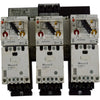 (3) Moeller PKZ2/ZM-40/S-SP Motor Starter Assembly w/ Busbar Link BK 50/3-PKZ2, B 3.1/3-PKZ2