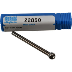 NEW SGS 22850 Solid Carbide Burr Ball Shape 5mm x 4.7mm SD-53M