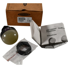NEW Banner Engineering K50LGRYBWPQ8 LED Indicator | 50mm Dome | 5 Color | 18-30VDC