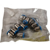(Pack of 10) NEW Festo QSM-M5-6-I Fittings | M5 Thd | 6mm Tube | Push-in