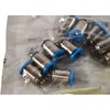 (Pack of 10) NEW Festo QSM-M5-6-I Fittings | M5 Thd | 6mm Tube | Push-in
