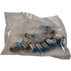 (Pack of 10) NEW Festo QSM-M5-4-I Fittings | M5 Thd | 4mm Tube | Push-in