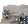 (Pack of 10) NEW Festo 186108 Fittings | QS-G1/4-6-I | G1/4 Thd | 6mm Tube
