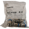 (Pack of 7) NEW Festo 186110 Fittings | QS-G1/4-8-I | G1/4 Thd | 8mm Tube