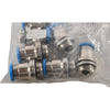 (Pack of 7) NEW Festo 186110 Fittings | QS-G1/4-8-I | G1/4 Thd | 8mm Tube