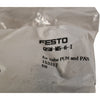 (Pack of 10) NEW Festo 153317 Fittings | QSM-M5-6-I | M5 Thd | 6mm Tube