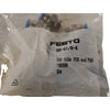 (Pack of 10) NEW Festo 186096 Fittings | QS-G1/8-6 | G1/8 Thd | 6mm Tube