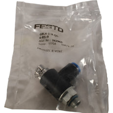 NEW Festo 162965 GRLA-1/8-QS-6-RS-B Valve | G1/8-QS-6 Ports | 0.2-10 bar