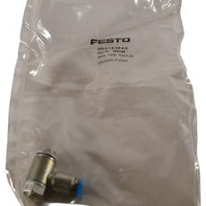 NEW Festo 193144 GRLA-1/8-QS-6-D Valve | 6mm/G1/8 Ports | 0.2-10 bar
