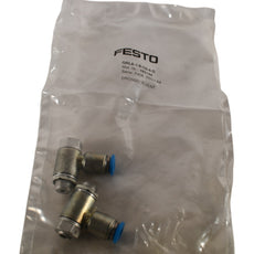 (Pack of 2) NEW Festo 193144 GRLA-1/8-QS-6-D Valves | 6mm/G1/8 Ports | 0.2-10 bar