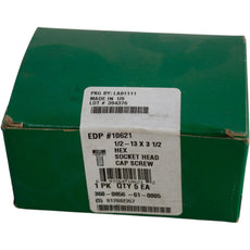 NEW Decorah 1/2-13 x 3-1/2 Hex Socket Head Cap Screws Pack of 5
