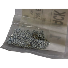 NEW M2.5 DIN 439B Hex Jam Nuts Class 04 Zinc Plated Steel