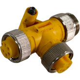 Turck RSM-2RKM 50 MiniFast T Connector U2109-9 5 Pin