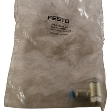 NEW Festo 193144 GRLA-1/8-QS-6-D Valve | 6mm/G1/8 Ports | 0.2-10 bar