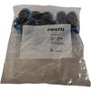 (Pack of 8) NEW Festo 153040 Fittings | QS-12-10 | 12mm-10mm | Straight Reducer