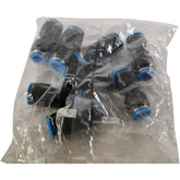 (Pack of 8) NEW Festo 153040 Fittings | QS-12-10 | 12mm-10mm | Straight Reducer