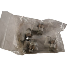 (Pack of 4) NEW SMC AS2301F-01-06SA Flow Control Valve | R1/8 Port | 6mm Tube