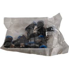 (Pack of 10) NEW Festo 153335 Fittings | QSML-M5-6 | M5 Thd | 6mm Tube