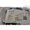 (Pack of 10) NEW Festo 186120 Fittings | QSL-G1/4-8 | G1/4 Thd | 8mm Tube | L-Shape