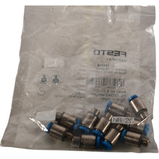 (Pack of 10) NEW Festo 153319 Fittings | QSM-M7-4-I | M7 Thd | 4mm Tube
