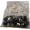 (Pack of 8) NEW Festo 186122 Fittings | QSL-G1/4-10 | G1/4 Thd | 10mm Tube