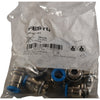 (Pack of 10) NEW Festo 186110 Fittings | QS-G1/4-8-I | G1/4 Thd | 8mm Tube