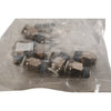 (Pack of 7) NEW Festo QS-1/8-1/4-U Fittings | R1/8 Thd | 1/4'' Tube | Push-in