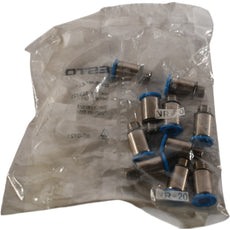 (Pack of 10) NEW Festo QSM-M7-6-I Fittings | M7 Thd | 6mm Tube | Push-in