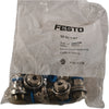 (Pack of 10) NEW Festo 186108 Fittings | QS-G1/4-6-I | G1/4 Thd | 6mm Tube