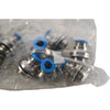 (Pack of 10) NEW Festo 186108 Fittings | QS-G1/4-6-I | G1/4 Thd | 6mm Tube