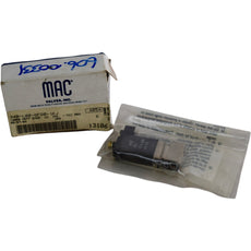 NEW MAC 34B-L00-GFG0-1KJ Solenoid Valve 3/2-Way 120 PSI 12.5VDC