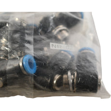 (Pack of 8) NEW Festo 186148 Fittings | QSLV-G1/8-6-I | G1/8 Thd | 6mm Tube