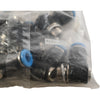 (Pack of 8) NEW Festo 186148 Fittings | QSLV-G1/8-6-I | G1/8 Thd | 6mm Tube