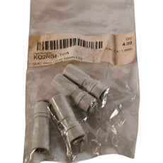 (Pack of 4) NEW SMC KQ2R04-10A Plug-In Reducer | 4mm-10mm Tube | Push-to-Connect