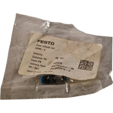 NEW Festo QSMS-4 Bulkhead Connector | 4mm Tube | Push-in | Pneumatic