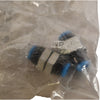 (Pack of 2) NEW Festo QSMS-6 Bulkhead Connectors | 6mm Tube | Push-in