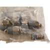 (Pack of 10) NEW Festo QS-1/4-1/4-U Fittings | R1/4 Thd | 1/4'' Tube | Push-in