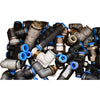 Huge Lot of Festo Pneumatic Fittings | Mixed Sizes & Types | Bulk Lot