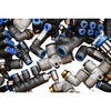 Huge Lot of Festo Pneumatic Fittings | Mixed Sizes & Types | Bulk Lot