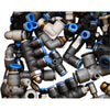 Huge Lot of Festo Pneumatic Fittings | Mixed Sizes & Types | Bulk Lot