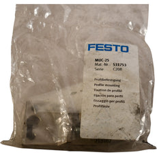 NEW Festo 531753 MUC-25 Bracket | Profile Mounting | Steel | CRC2