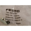 NEW Festo 150915 Slot Nut | NST-8-M6 | M6 Thread | Tempered Steel