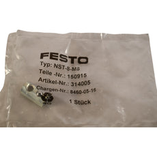 NEW Festo 150915 Slot Nut | NST-8-M6 | M6 Thread | Tempered Steel
